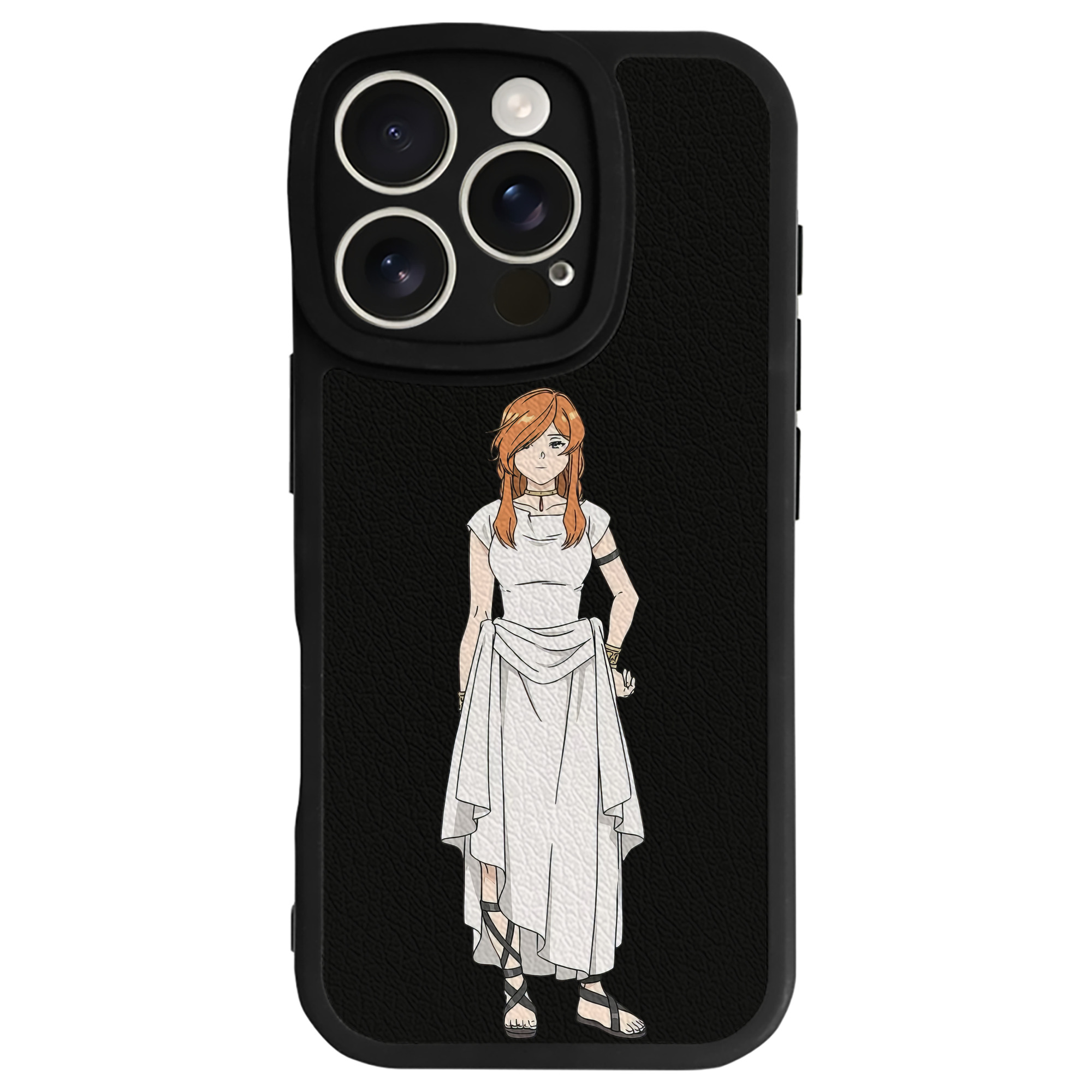 （画像用） 葬送のフリーレン Frieren 【iPhone 16シリーズ対応】シリコンスマホケース（レザー調） 材質：シリコン